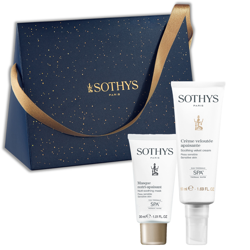 Подарочный Набор: SPA Thermal Water Nutri-soothing mask 30 ml Soothing velvet cream 50 ml