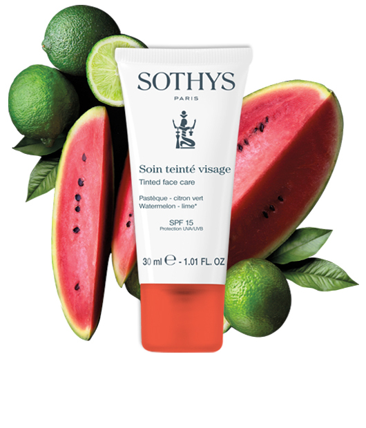 Tinted face care SPF 15 Watermelon — Lime
